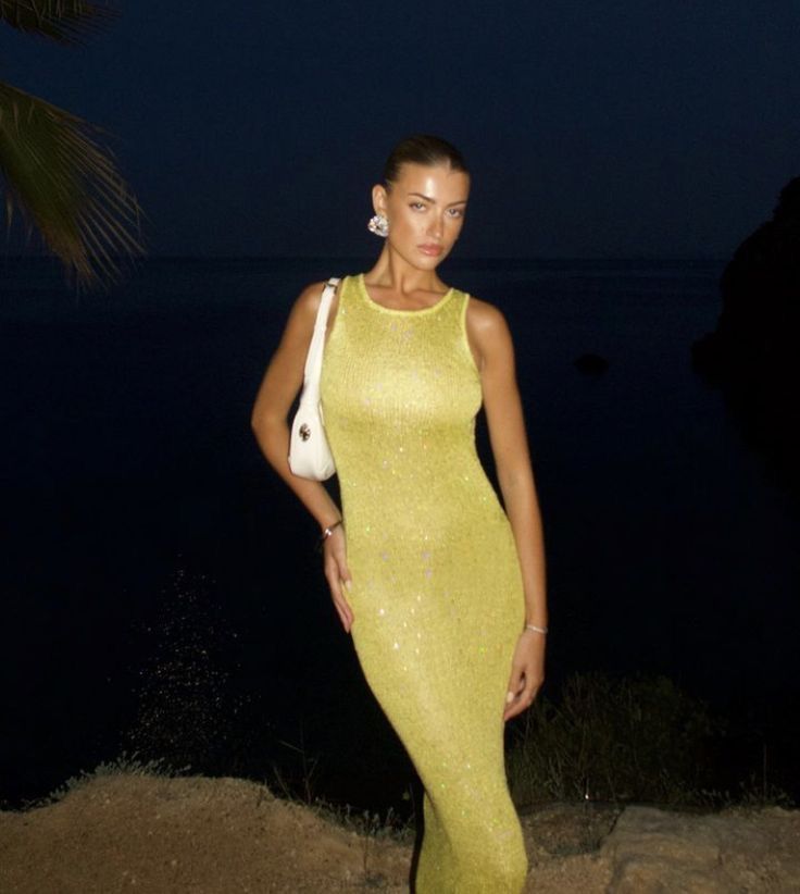 Aurelia - Sequin Maxi Dress by Ares Milano