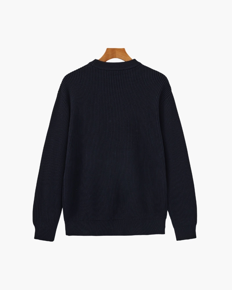 Edmondo - Heritage Rib Knit Wool by Ares Milano