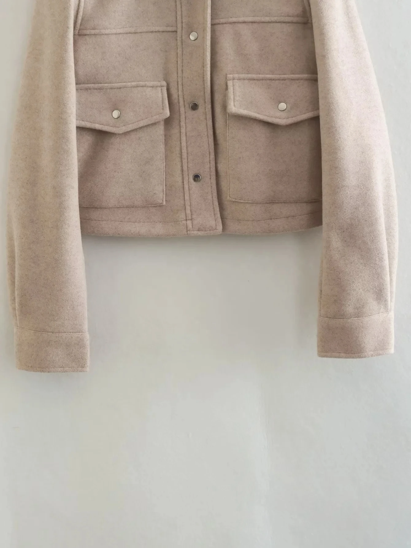 Annibale - Faux Wool Jacket by Ares Milano
