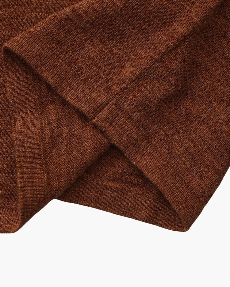 Cristiano - Linen-Cotton 75% Crewneck by Ares Milano