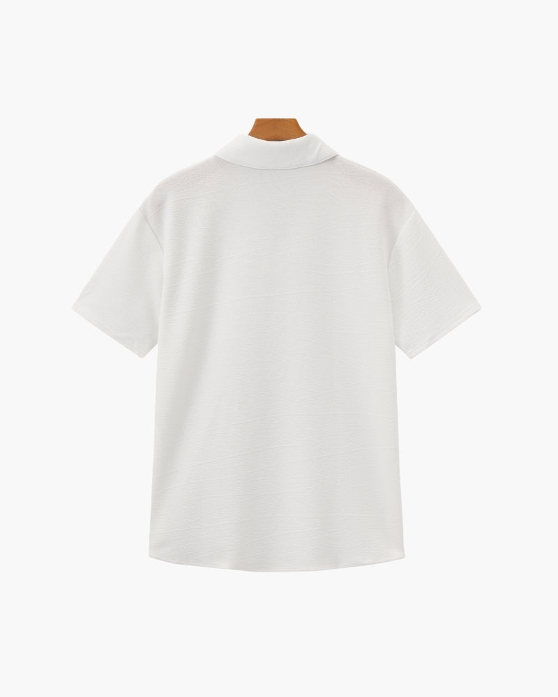 Augustin - Cotton Polo Pants Set by Ares Milano