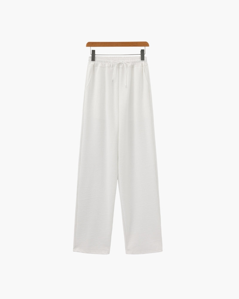 Augustin - Cotton Polo Pants Set by Ares Milano