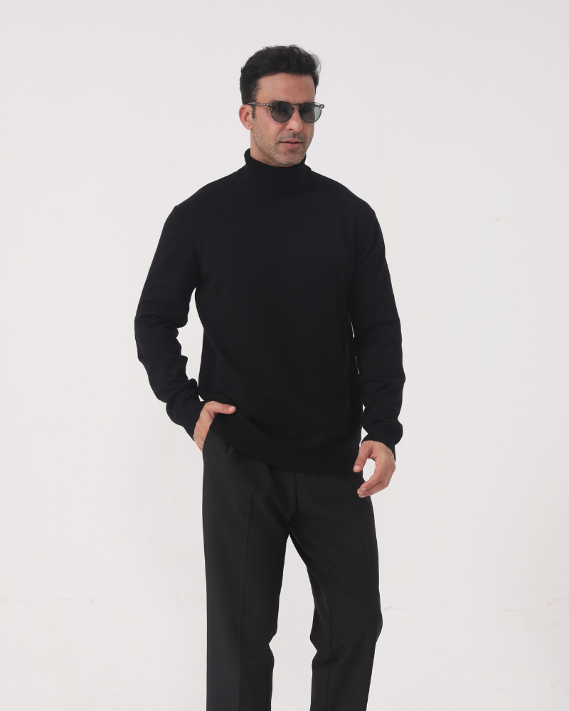 Amadeus - Merino Wool Turtleneck by Ares Milano