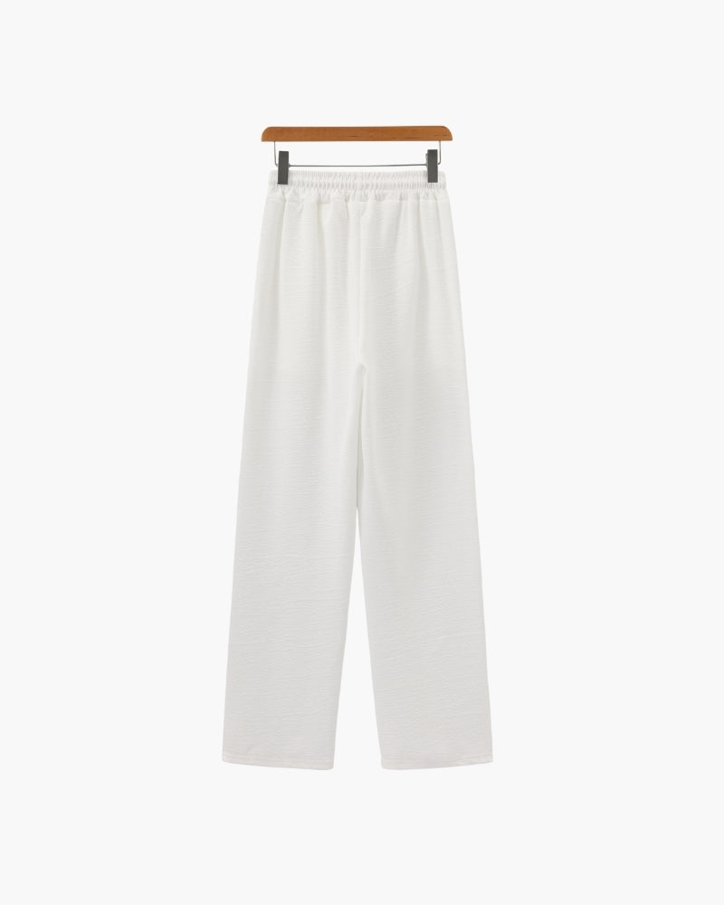 Augustin - Cotton Polo Pants Set by Ares Milano