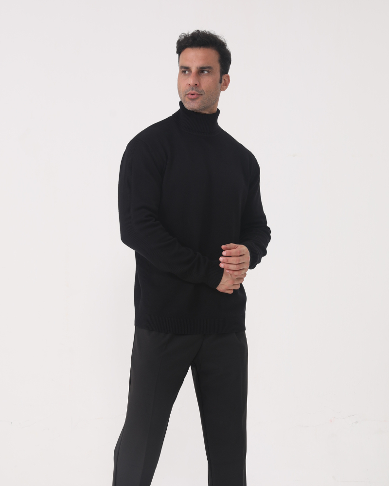 Amadeus - Merino Wool Turtleneck by Ares Milano