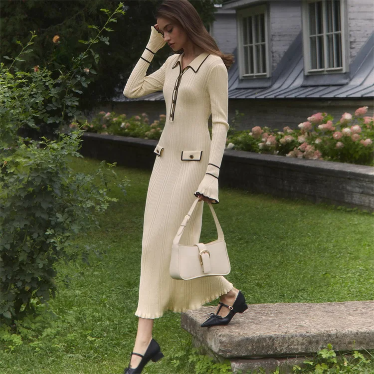 Sabina - Ice Silk Midi Dress by Ares Milano