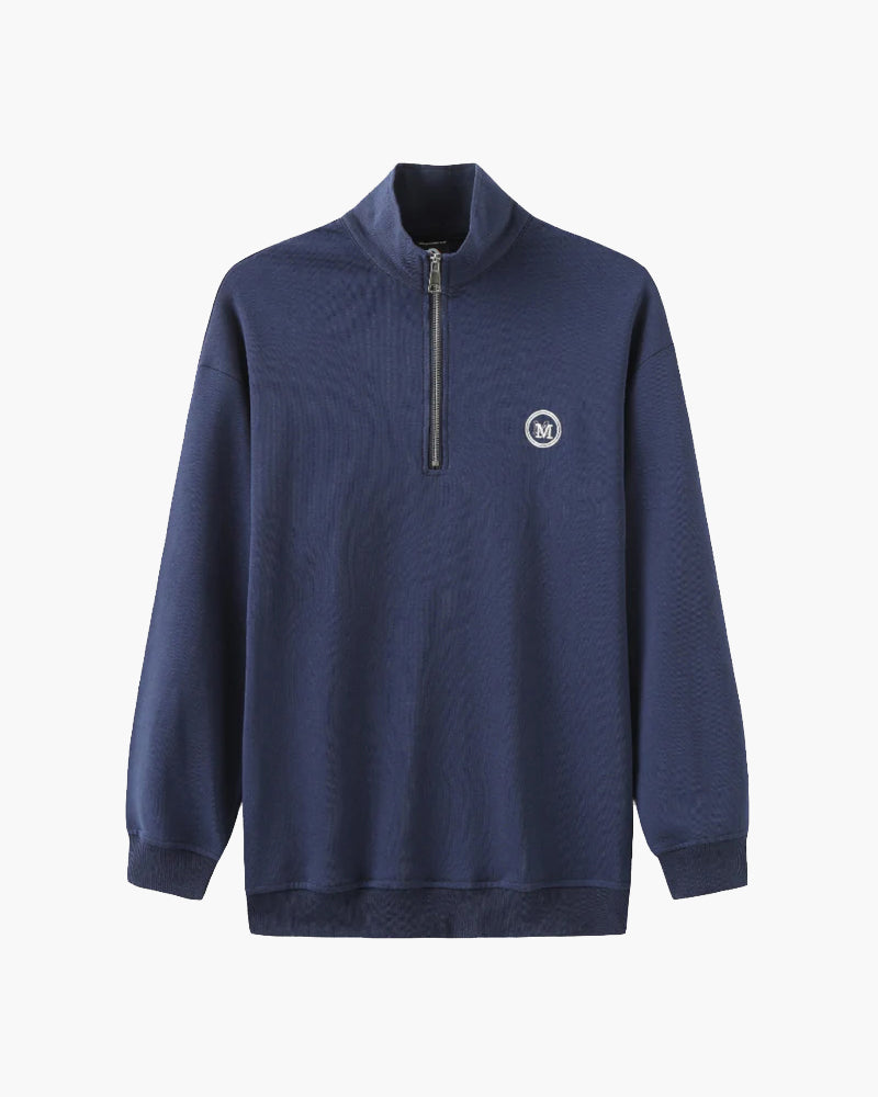 Leopoldo - Organic Cotton Zip Up by Ares Milano
