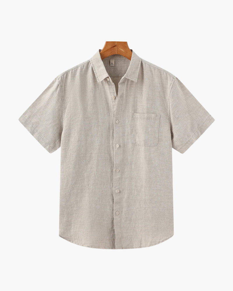 Sebastien - Linen Shirt by Ares Milano