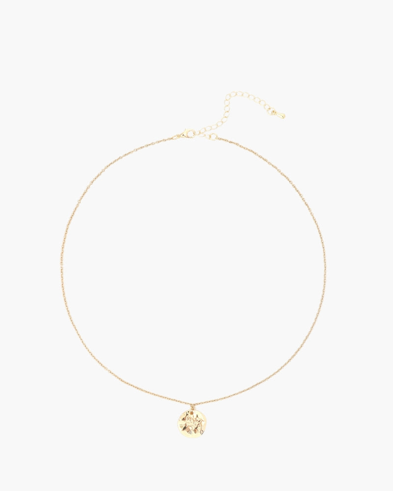 Camillo - Pearl Choker Coin Pendant by Ares Milano