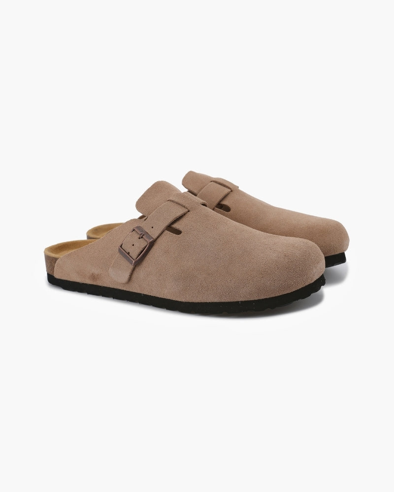 Cassius - Calf Suede Clogs Luxury by Ares Milano
