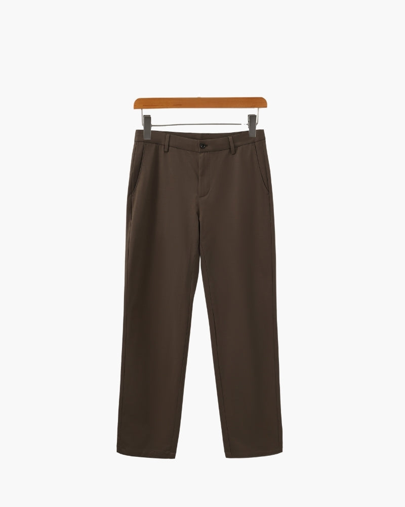 Orlando - 60% Wool Blend Trousers by Ares Milano