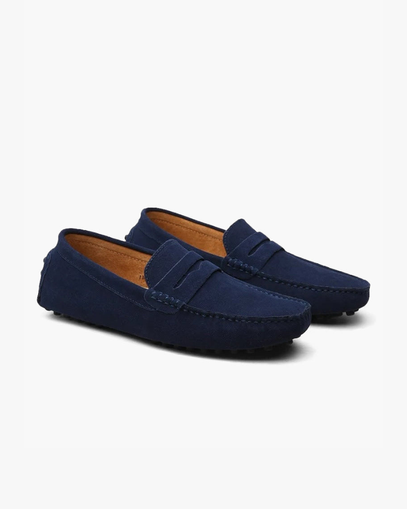 Silvano - Suede Driver Loafers by Ares Milano