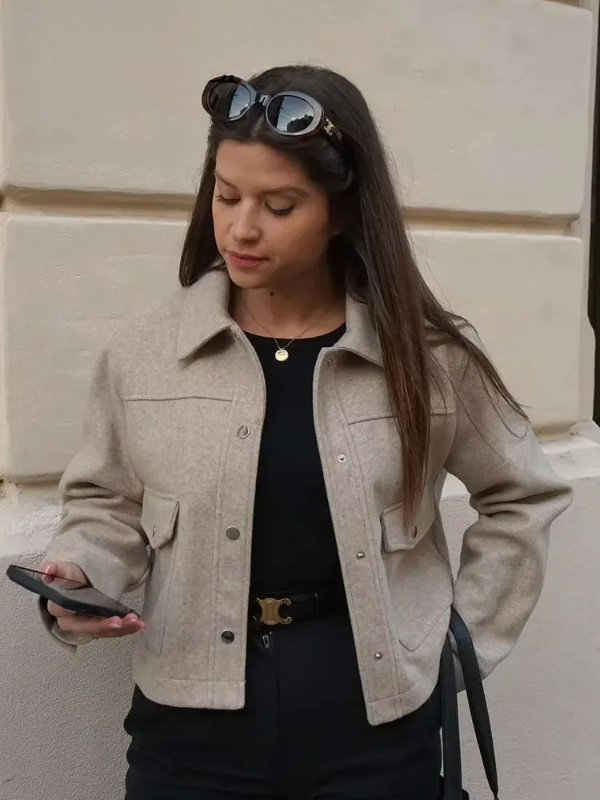 Annibale - Faux Wool Jacket by Ares Milano