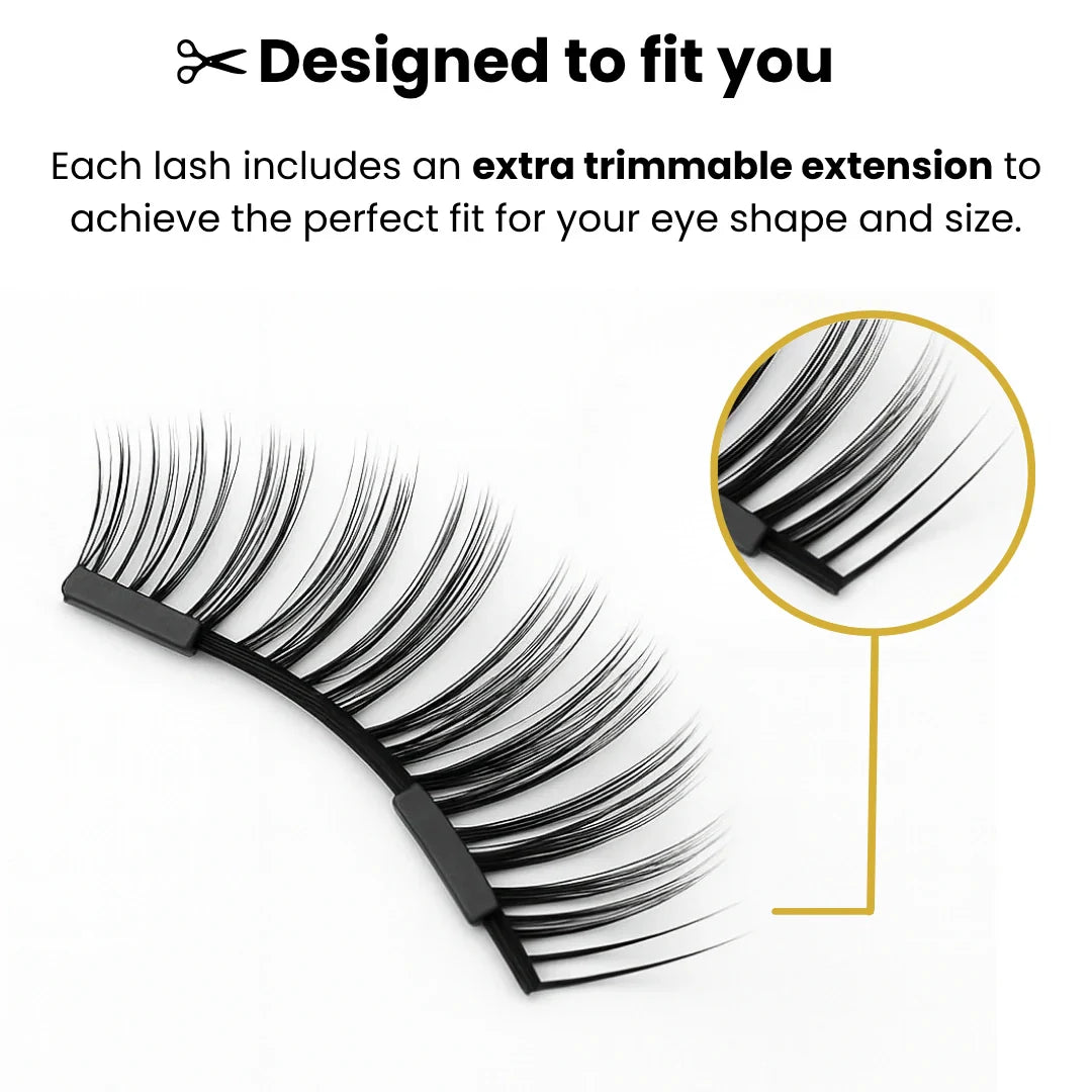 Natural Effect Magnetic Lash Set