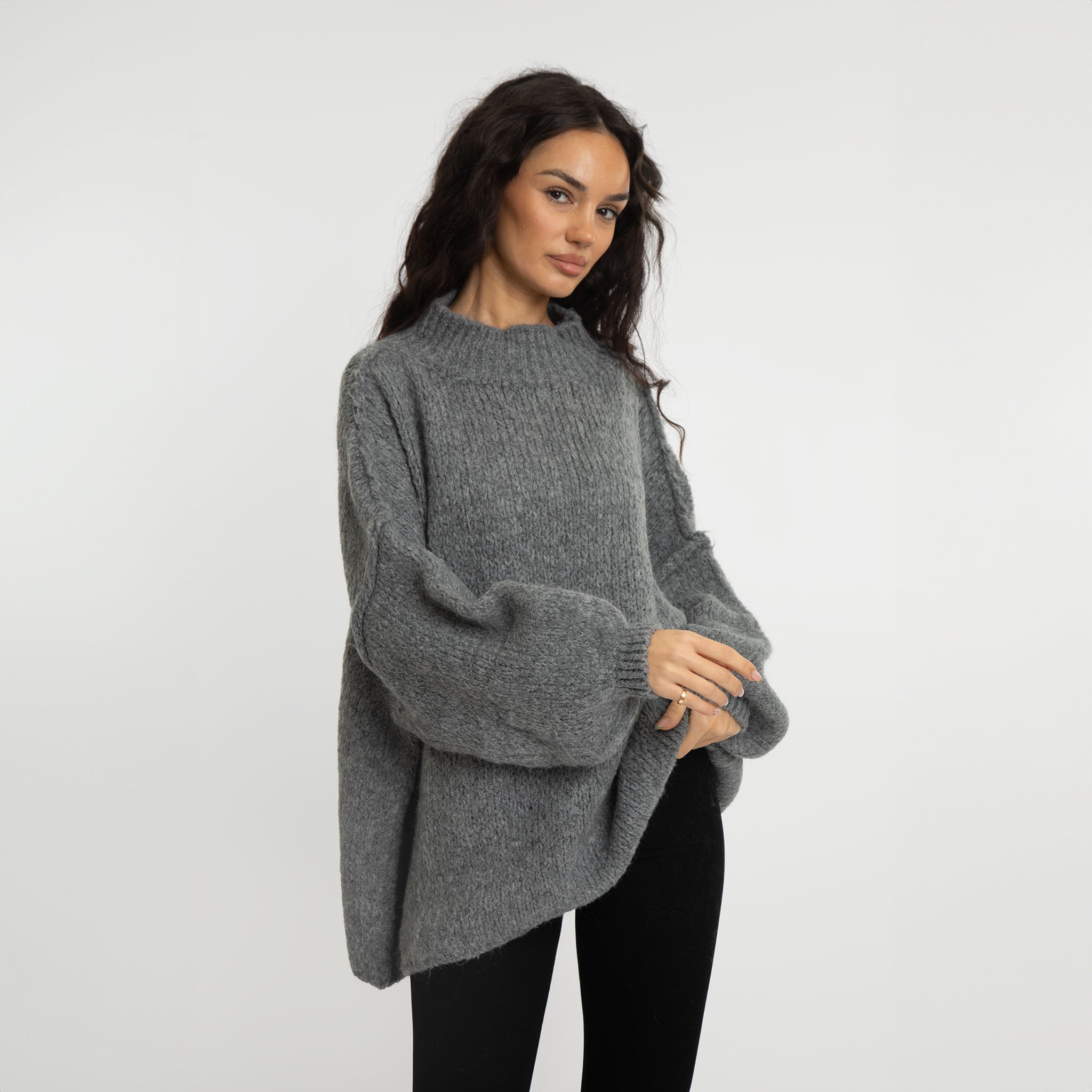 Zenaida - Layered Knit Turtleneck by Ares Milano