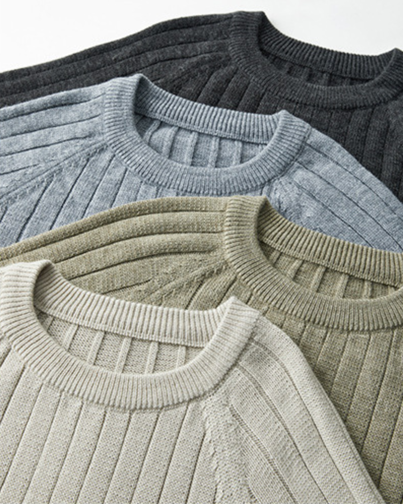 Gualtiero - Premium Wool Knit Sweater by Ares Milano