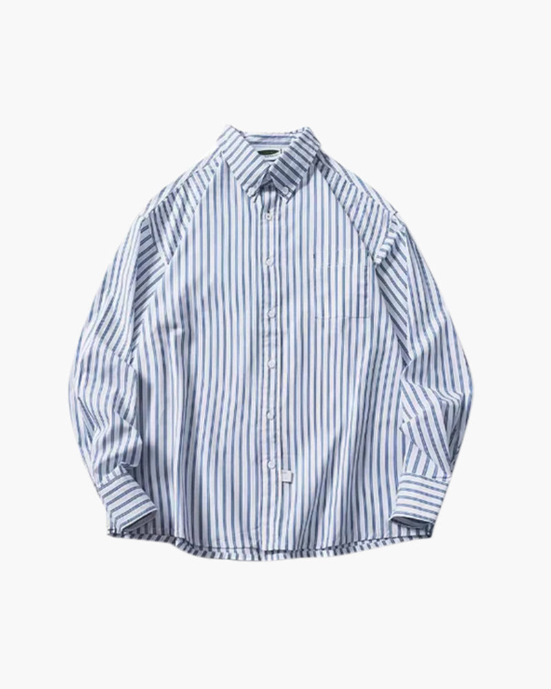 Mariano - Ultra Cotton Striped Shirt by Ares Milano