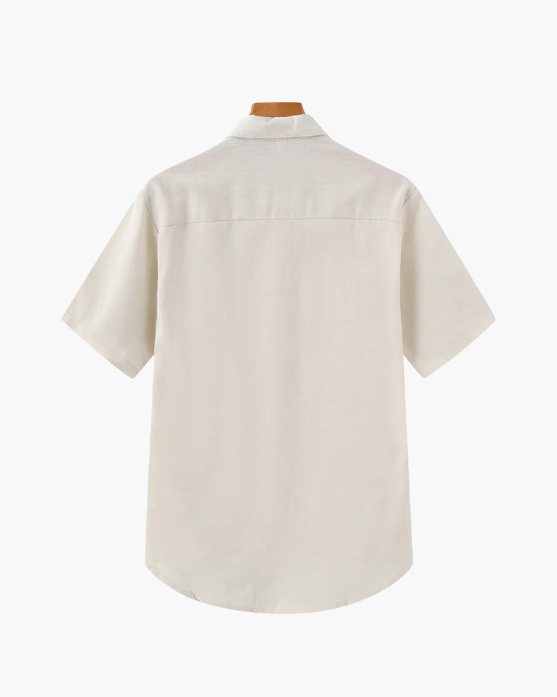 Maxime - Linen Polo by Ares Milano