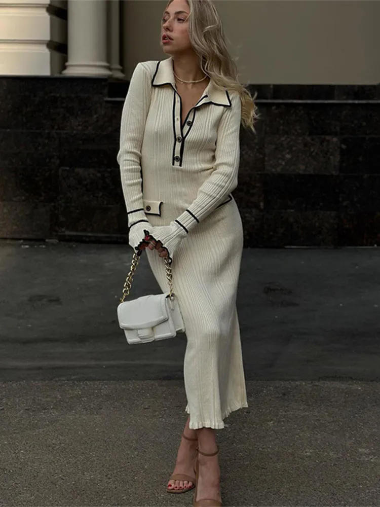 Sabina - Ice Silk Midi Dress by Ares Milano