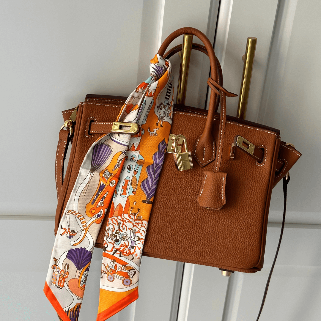 Geronimo - Silk Twilly Scarf by Ares Milano