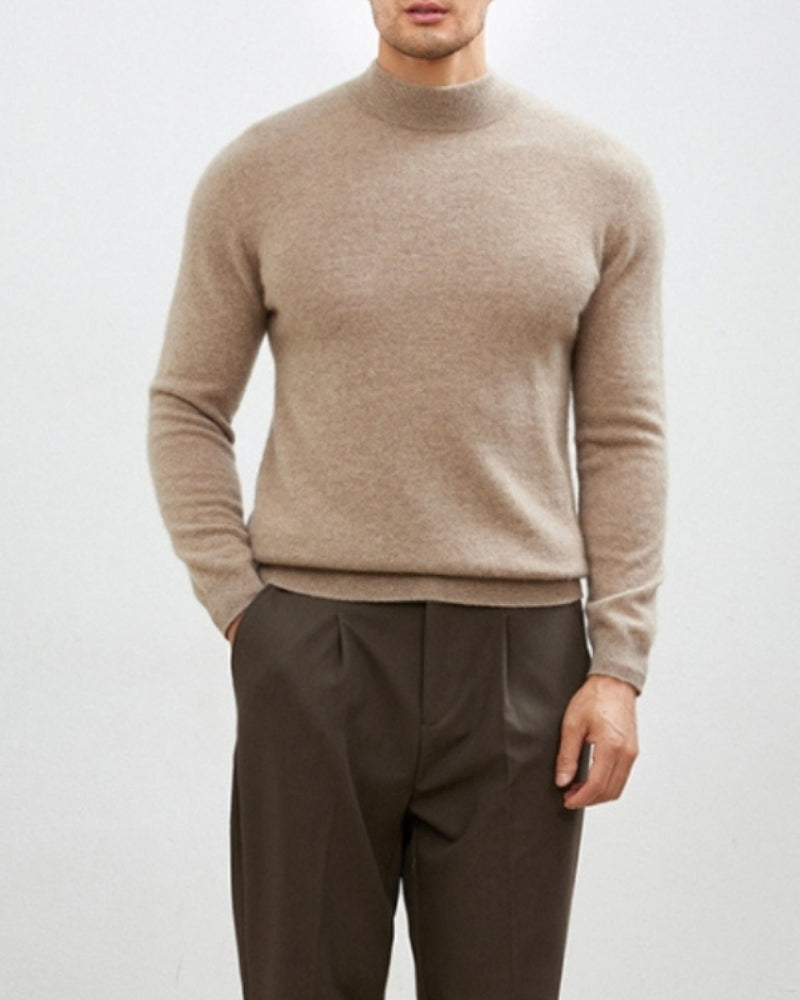 Agostino - Cashmere Wool Turtleneck by Ares Milano