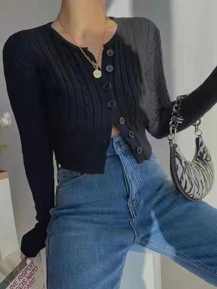 Tranquilla - Lilou Cropped Top Knit by Ares Milano