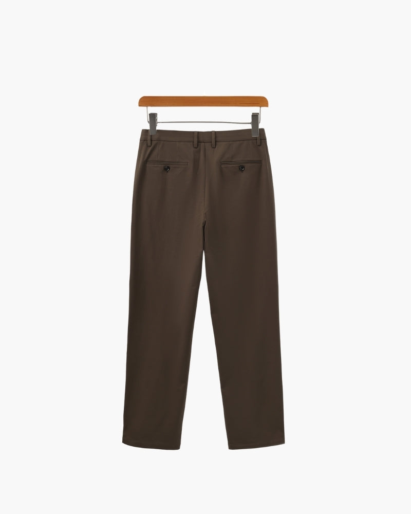 Orlando - 60% Wool Blend Trousers by Ares Milano