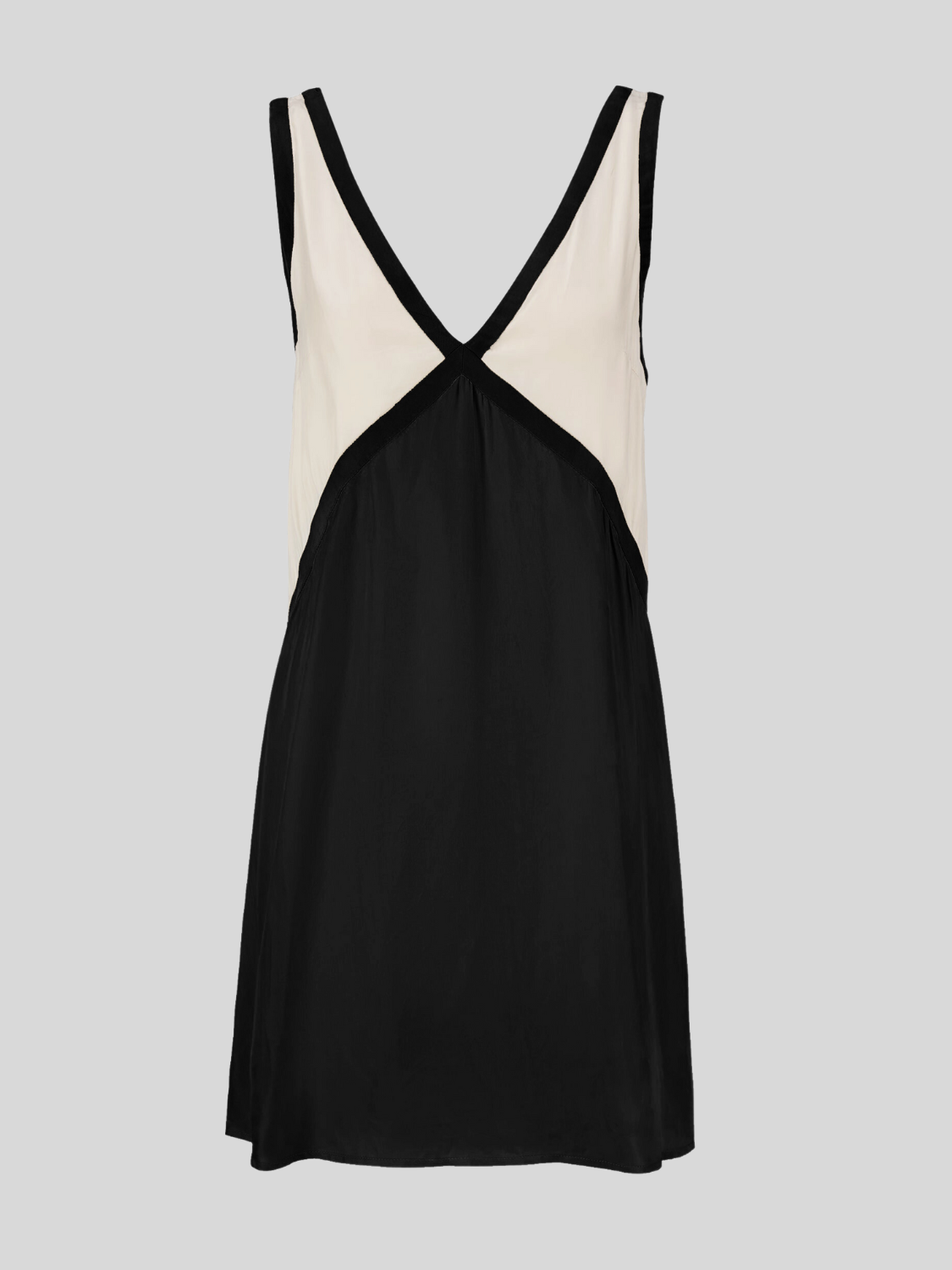 Gina - Satin Colorblock Silk by Ares Milano