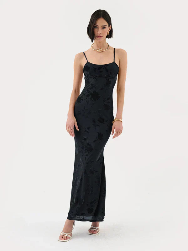 Persida - Silk Maxi Dress by Ares Milano