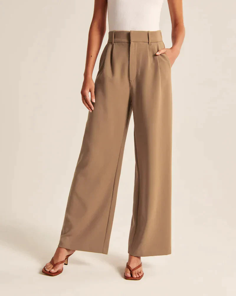 Sebastiana - Tailored Pants Linen Supreme by Ares Milano