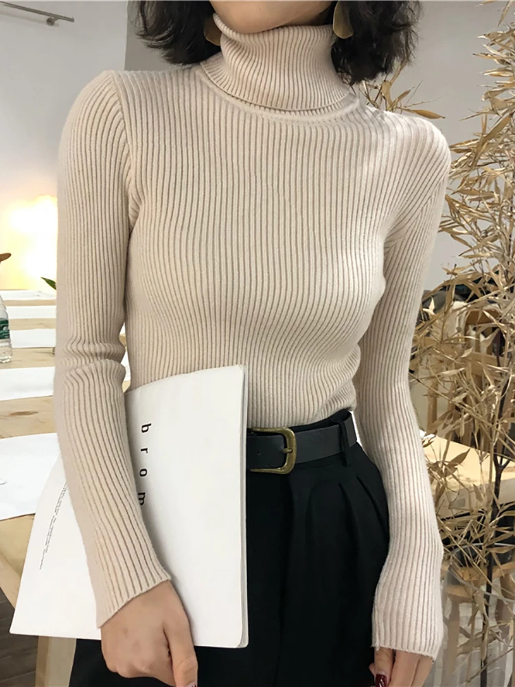 Tullia - 60% Cotton Blend Turtleneck by Ares Milano