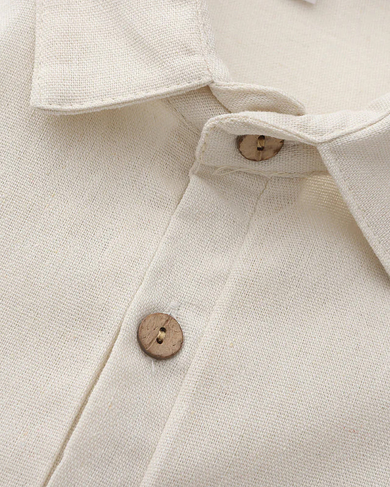 Maxime - Linen Polo by Ares Milano