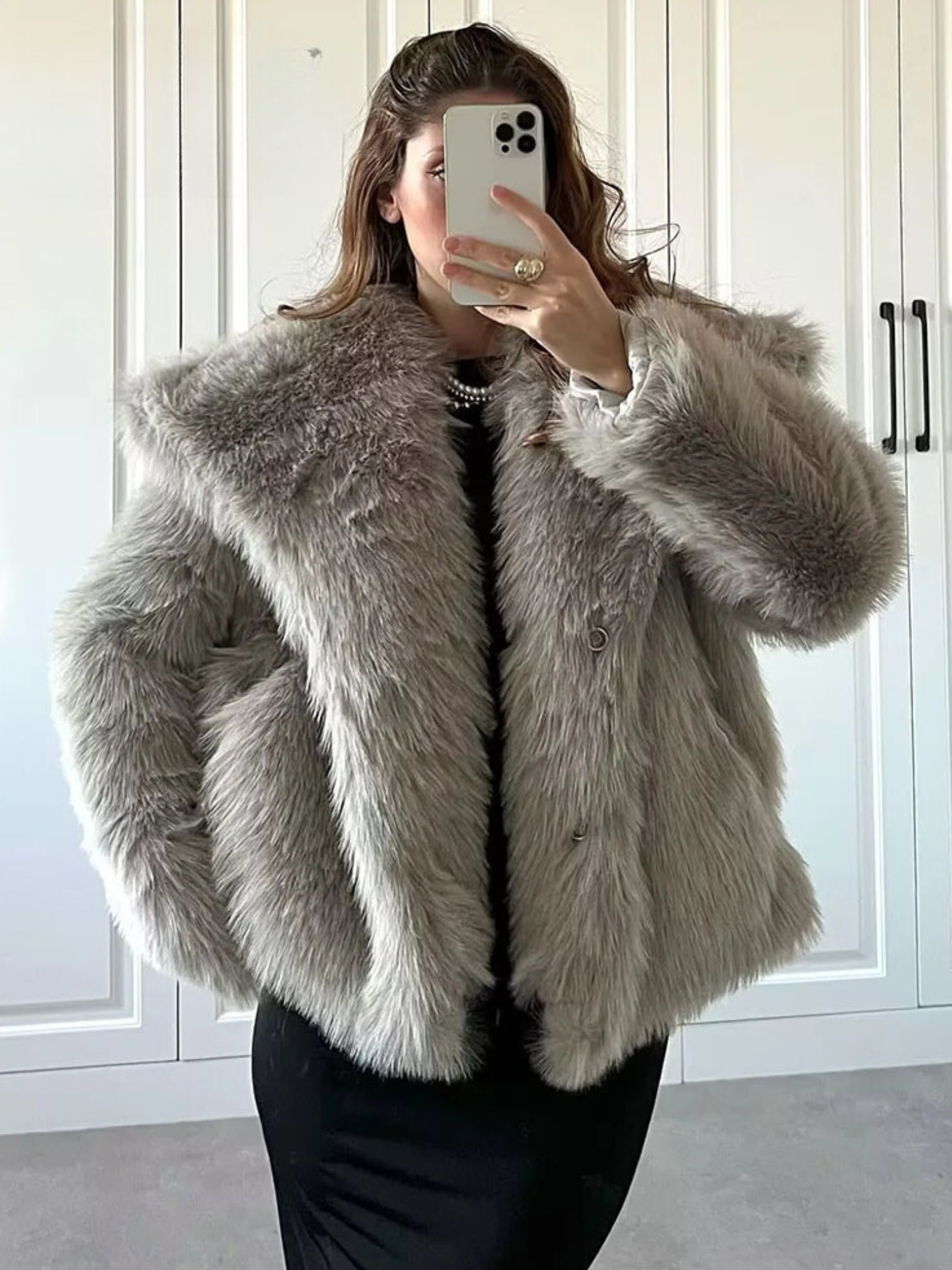 Adriana - Giorgia Fur Jacket by Ares Milano