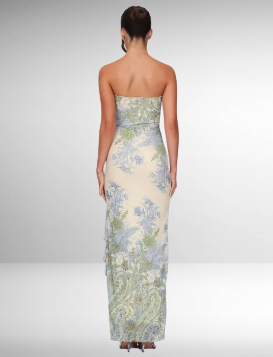 Fortunata - Adelisa Maxi Dress by Ares Milano