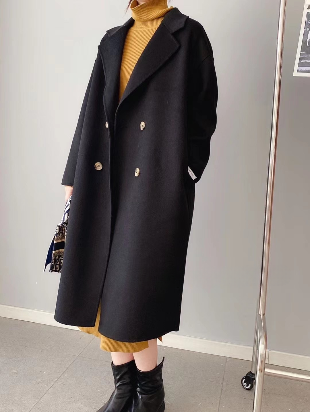 Addolorata - Wool Coat by Ares Milano