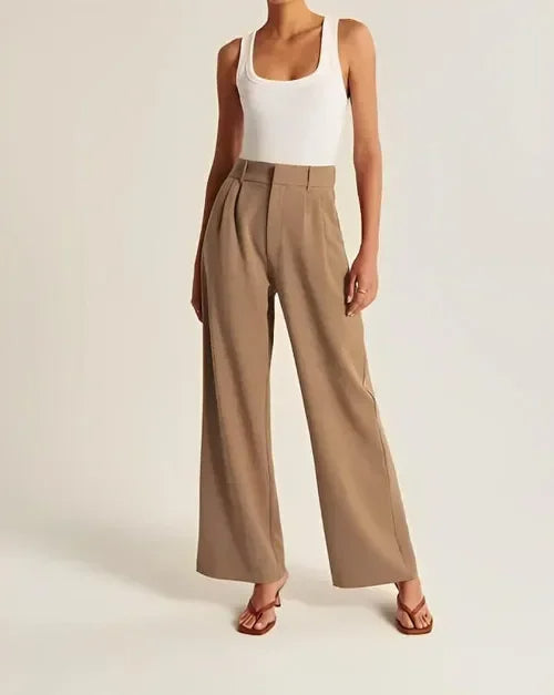 Sebastiana - Tailored Pants Linen Supreme by Ares Milano
