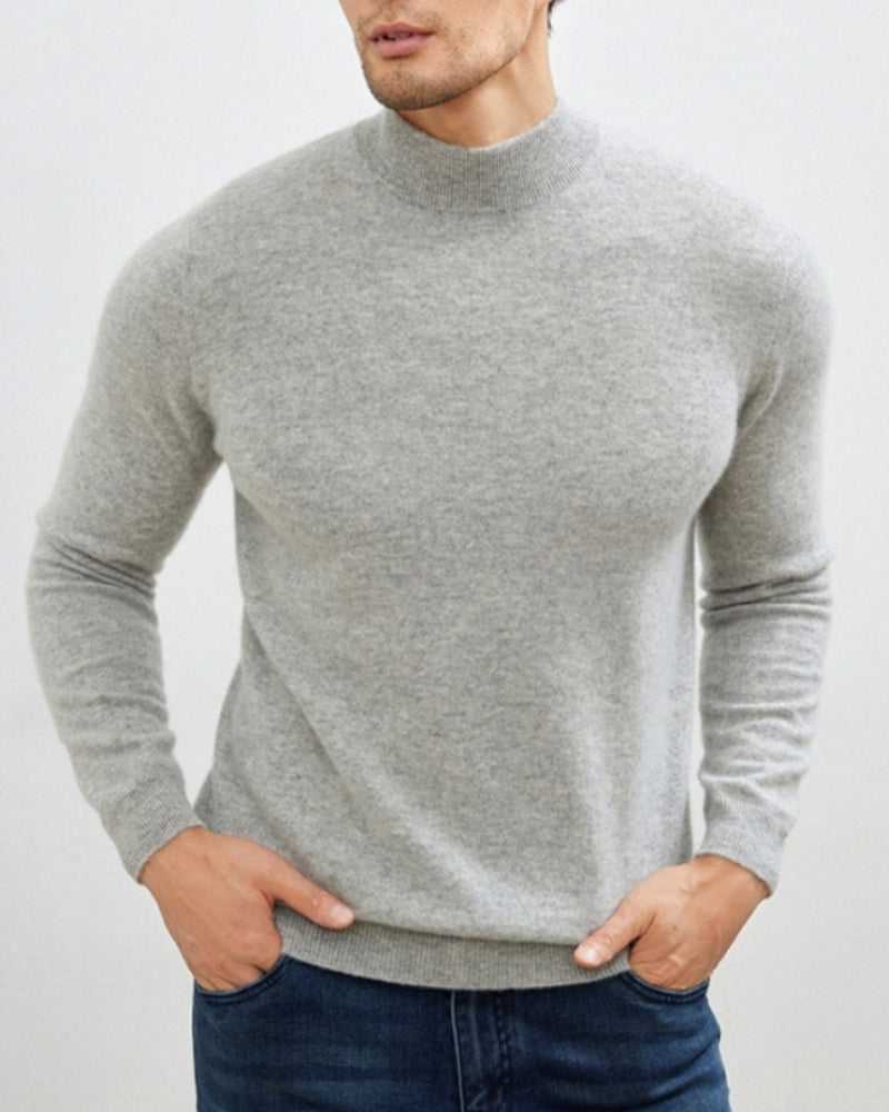 Agostino - Cashmere Wool Turtleneck by Ares Milano