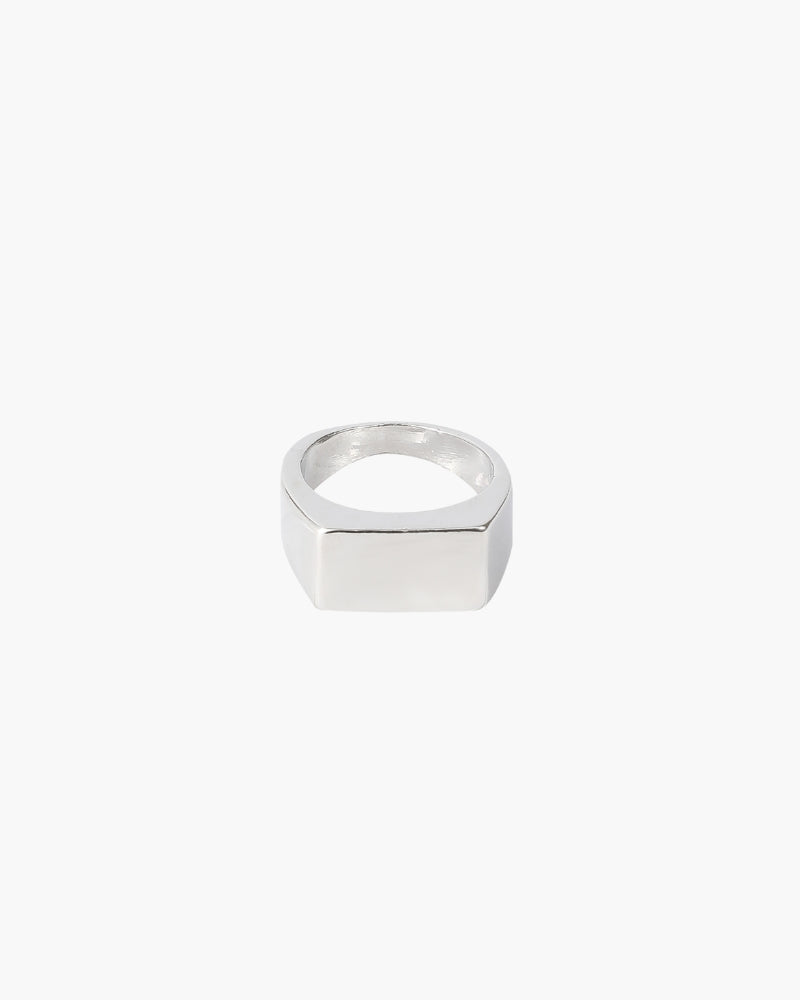 Emanuele - Signet Ring by Ares Milano