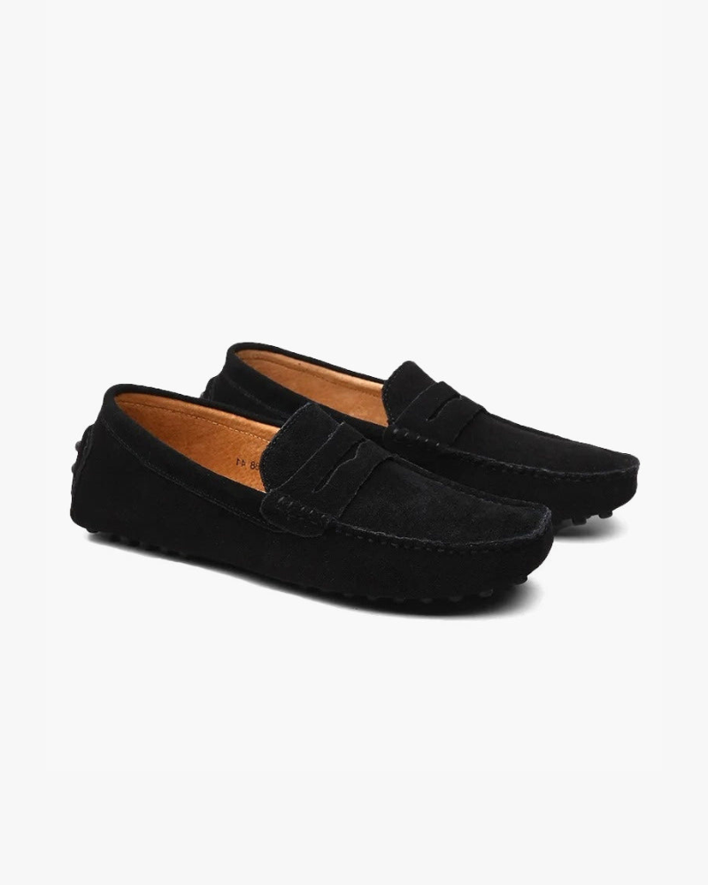 Silvano - Suede Driver Loafers by Ares Milano