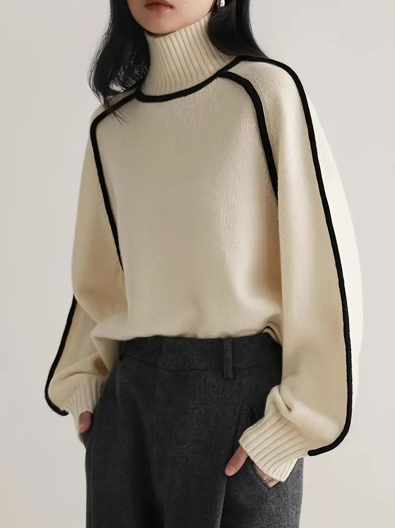 Viviana - Wool Turtleneck by Ares Milano