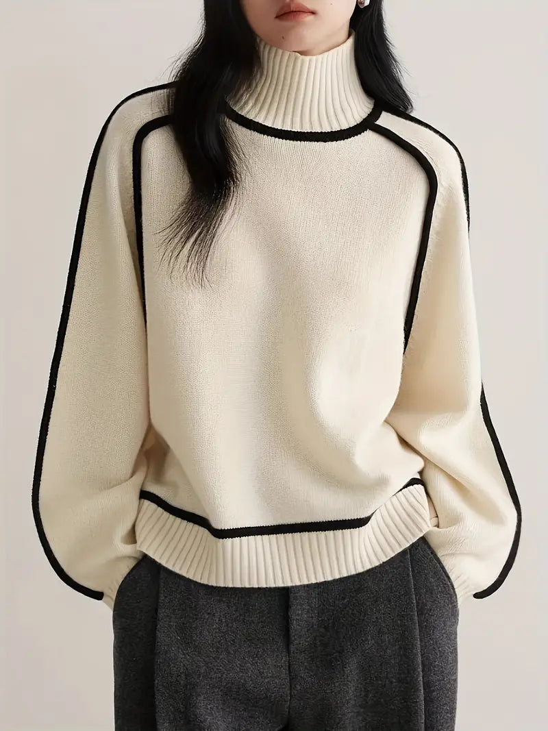 Viviana - Wool Turtleneck by Ares Milano