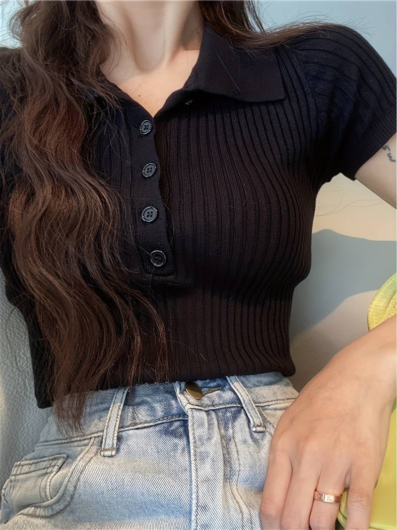 Tommasina - 68% Viscose Knit Polo by Ares Milano