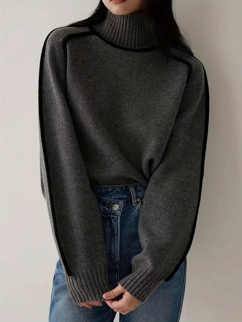 Viviana - Wool Turtleneck by Ares Milano