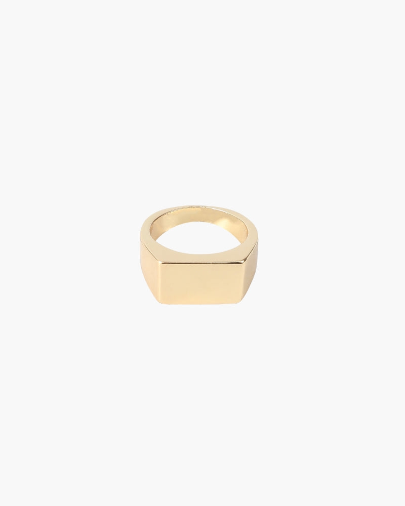 Emanuele - Signet Ring by Ares Milano