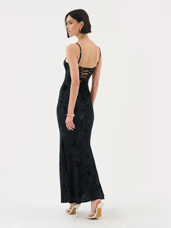Persida - Silk Maxi Dress by Ares Milano