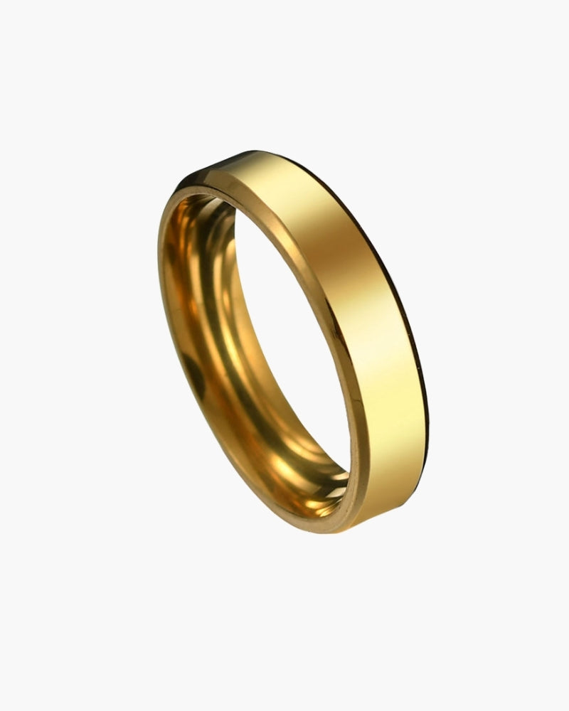 Fabiano - Stainless Steel Ring Minimal by Ares Milano