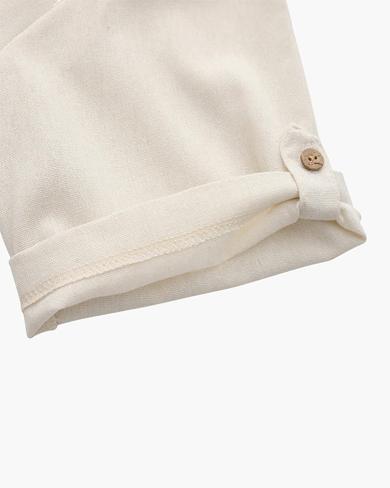 Maxime - Linen Polo by Ares Milano