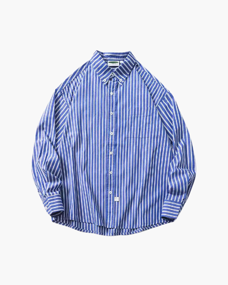 Mariano - Ultra Cotton Striped Shirt by Ares Milano