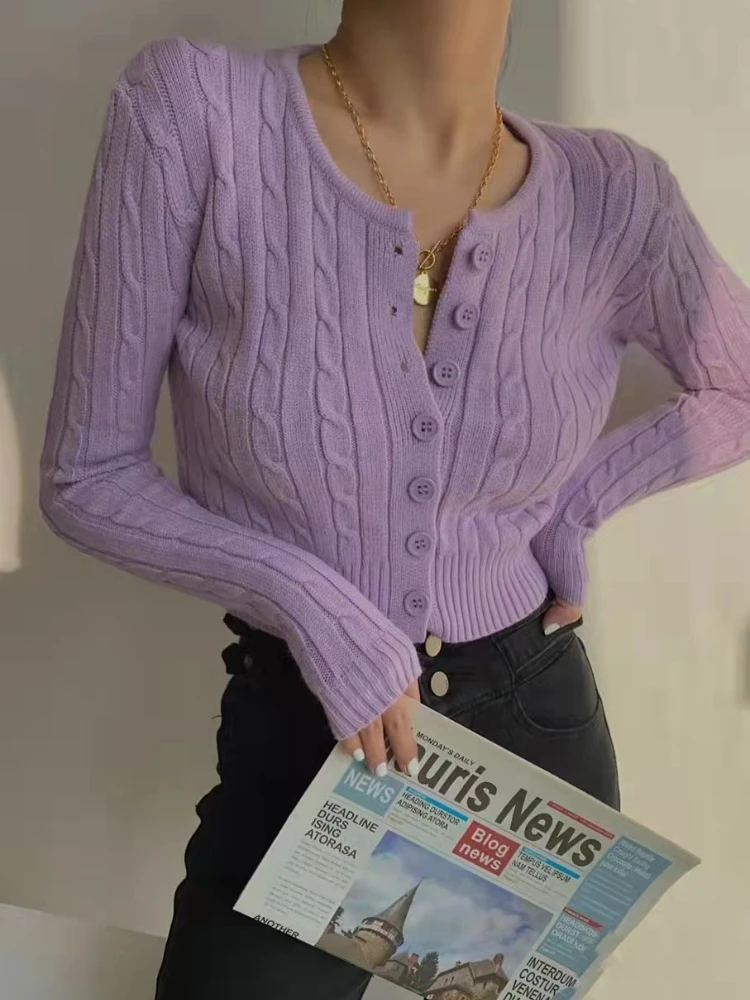 Tranquilla - Lilou Cropped Top Knit by Ares Milano