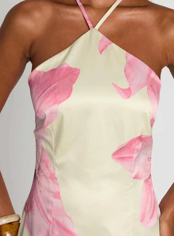 Luciana - Silk Mini Dress by Ares Milano